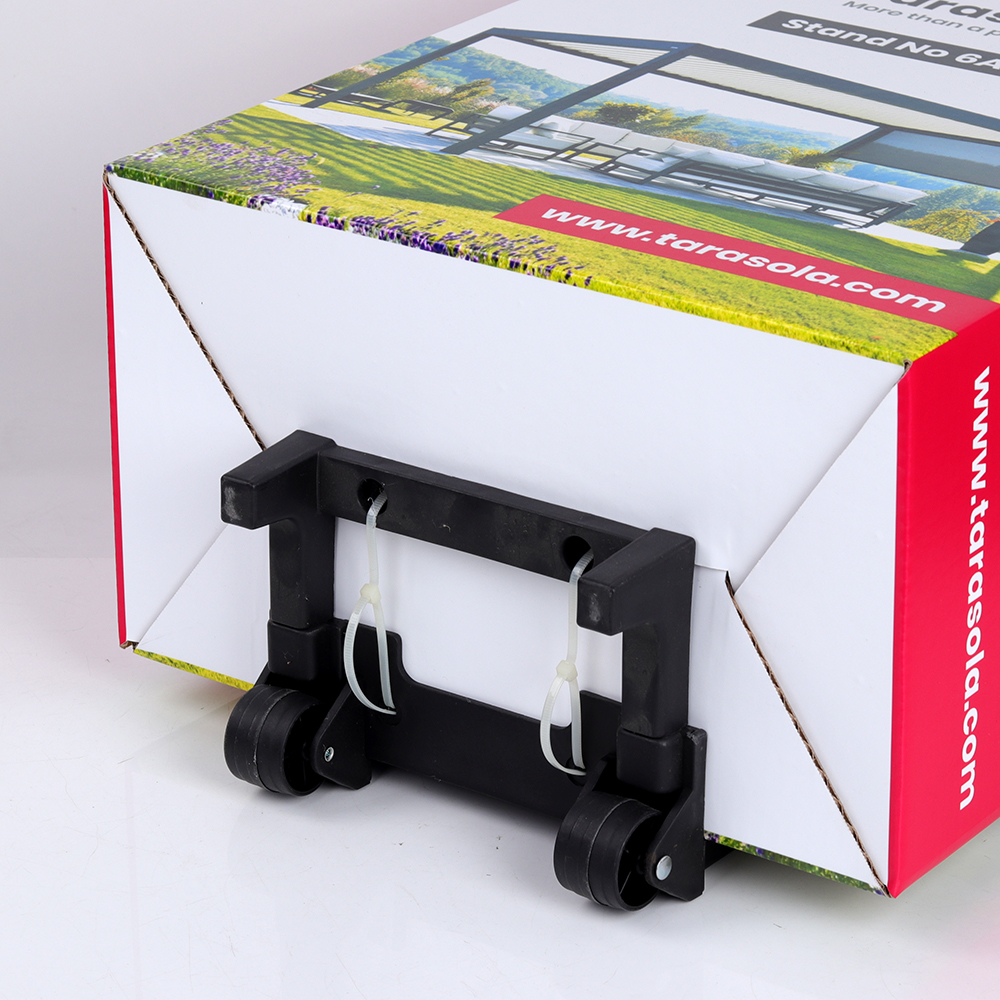 展会博览会专用广告利器纸板拉杆箱