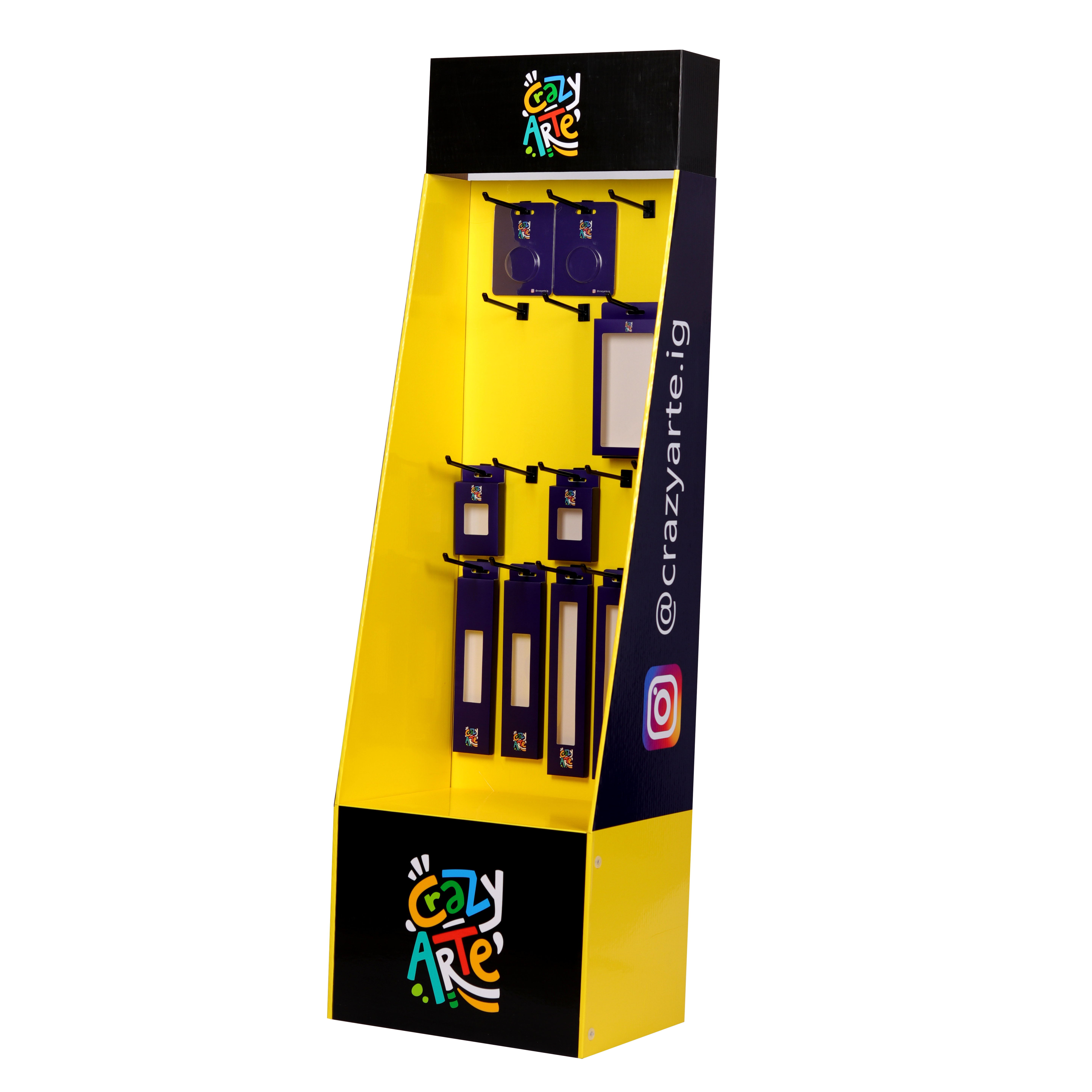 工厂直供数据线挂钩式纸展示架3C配件纸展示架