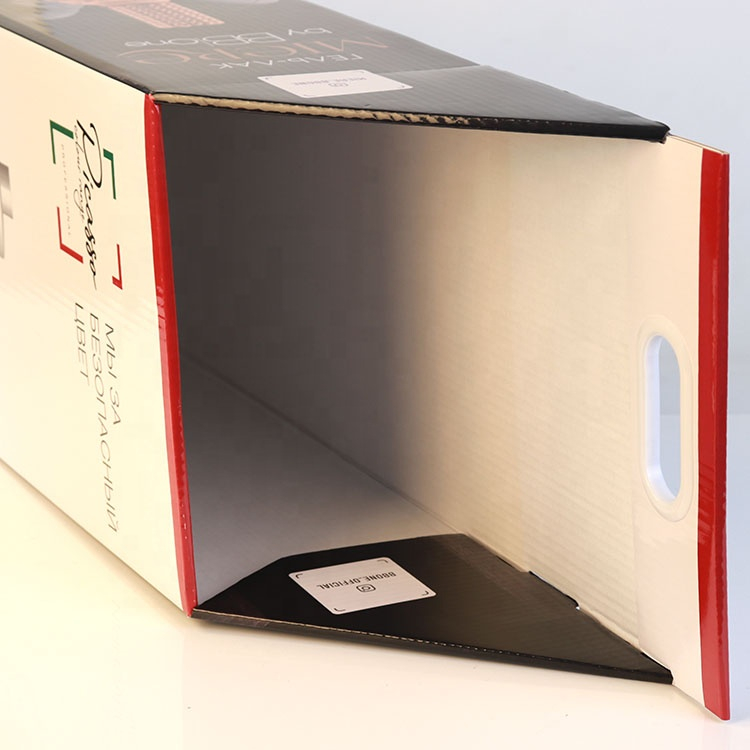 定制展会化妆品广告宣传瓦楞纸拉杆箱带轮子