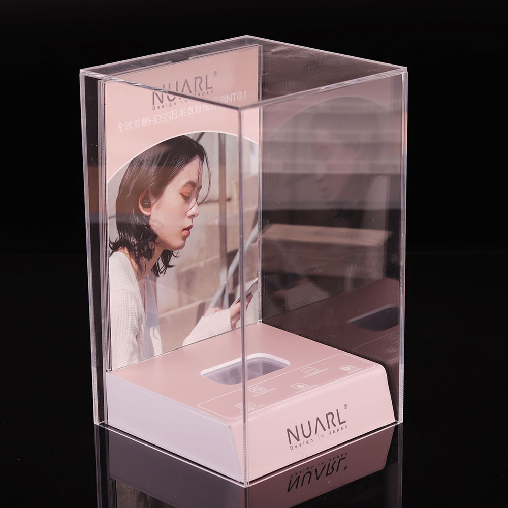 商超无线耳机亚克力桌面展示架 商超无线耳机亚克力桌面展示架