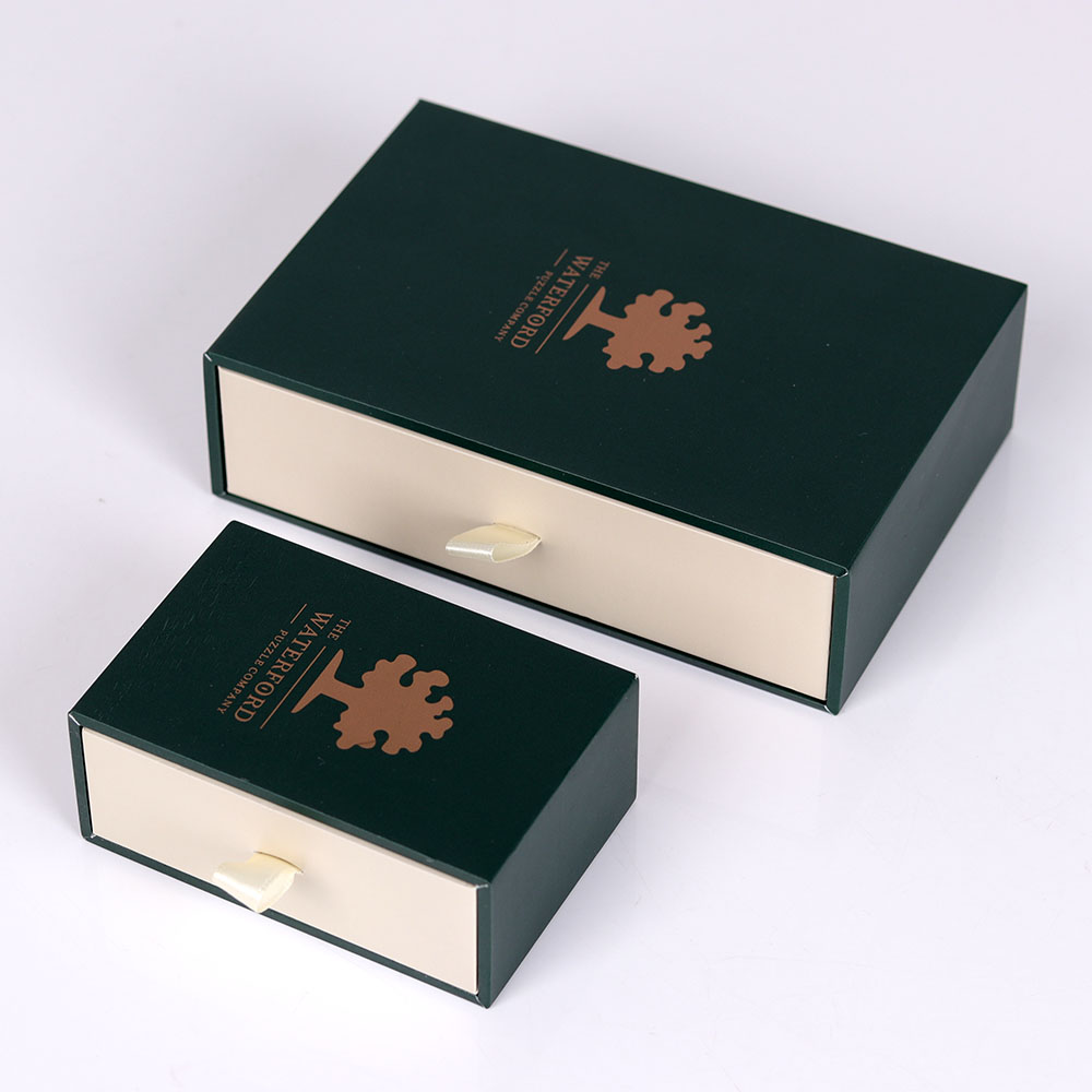 工厂定制高质量珠宝包装礼品盒抽屉盒