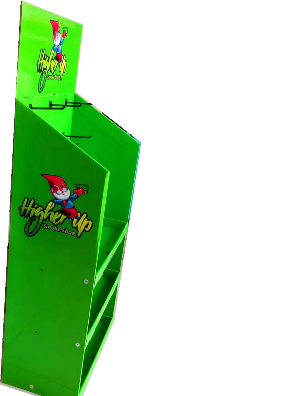 个性化定制环保可回收瓦楞纸板展示架商场超市零售店商品展示及推广