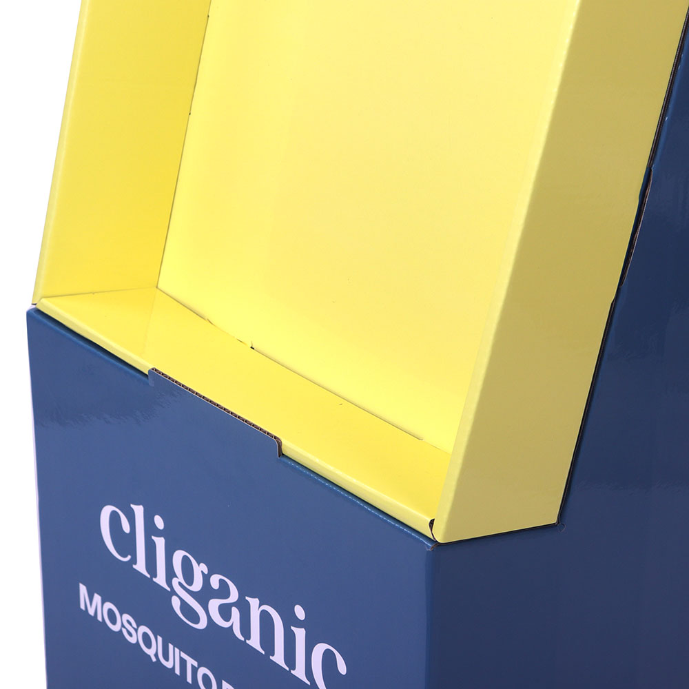 工厂价格便宜定制带挂钩的电子产品帽子眼镜零食袋纸板展示架