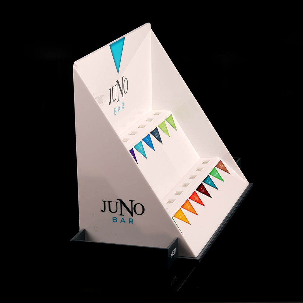 酒吧KTV桌面亚克力电子烟小展示架台面展示盒定制印刷