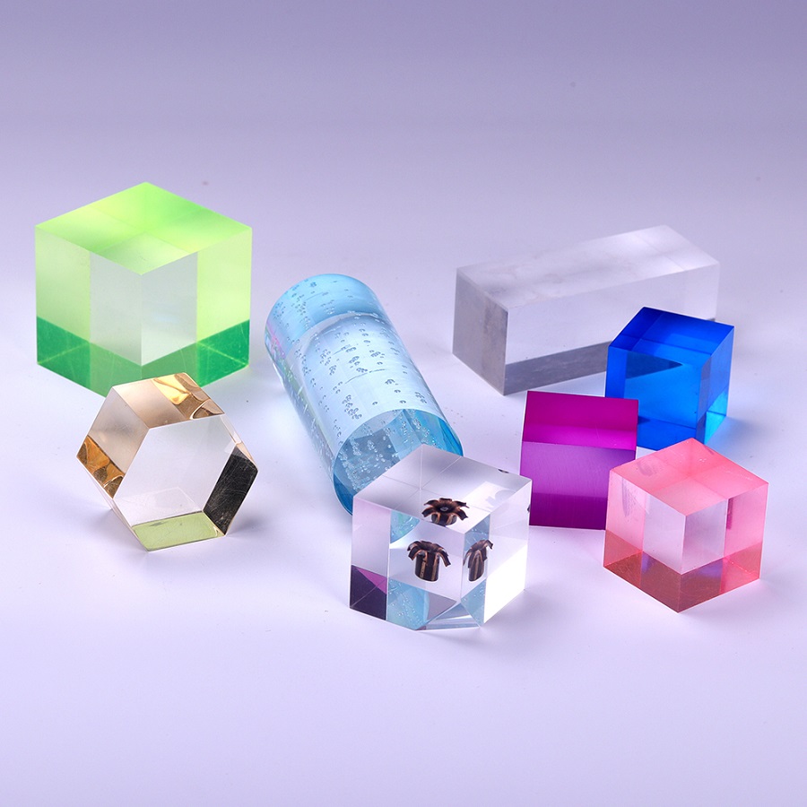 工厂批发价定制彩色亚克力方块