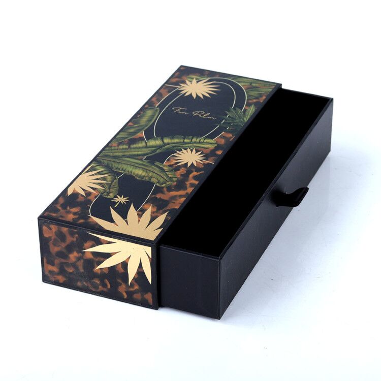 护肤品包装硬纸板推拉式抽屉礼盒可定制印刷 护肤品包装硬纸板推拉式抽屉礼盒可定制印刷