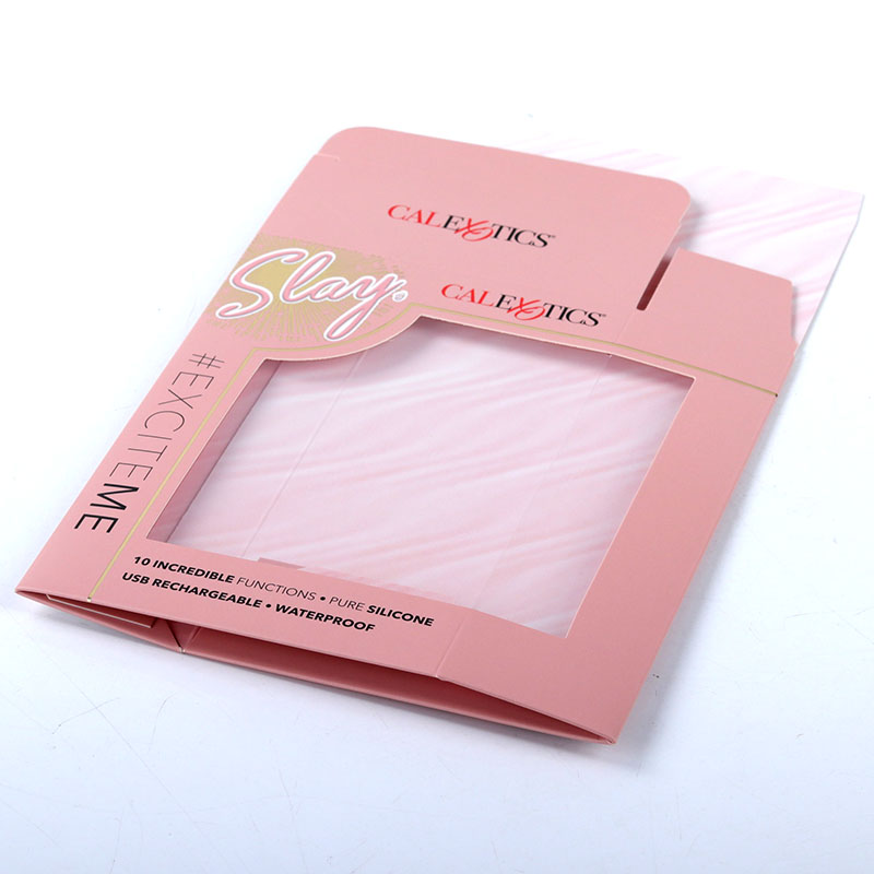 工厂专业定制带有PVC透明窗口的高端卡纸包装礼盒美妆用品包装盒