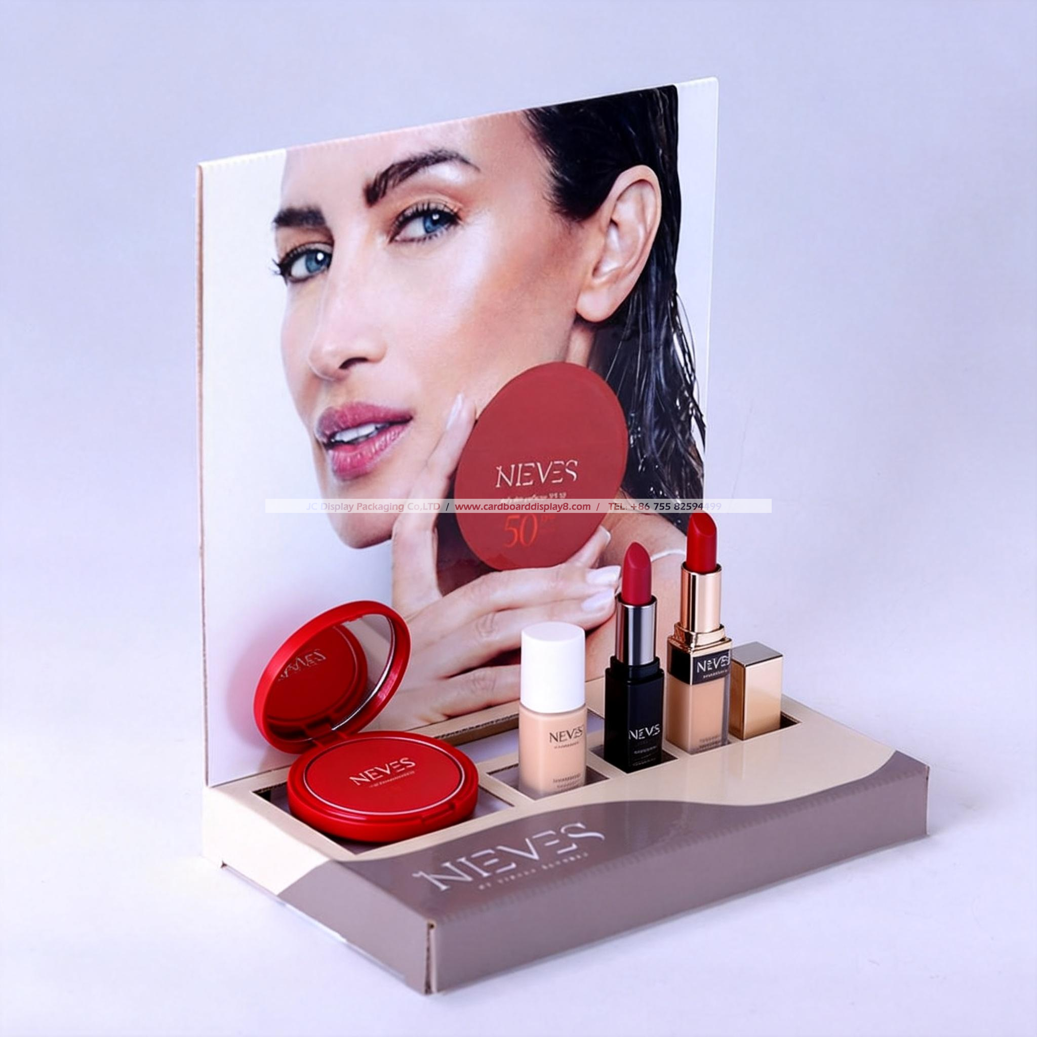 为西班牙NEVES品牌定制:让美妆魅力绽放的桌面展示盒 为西班牙NEVES品牌定制:让美妆魅力绽放的桌面展示盒