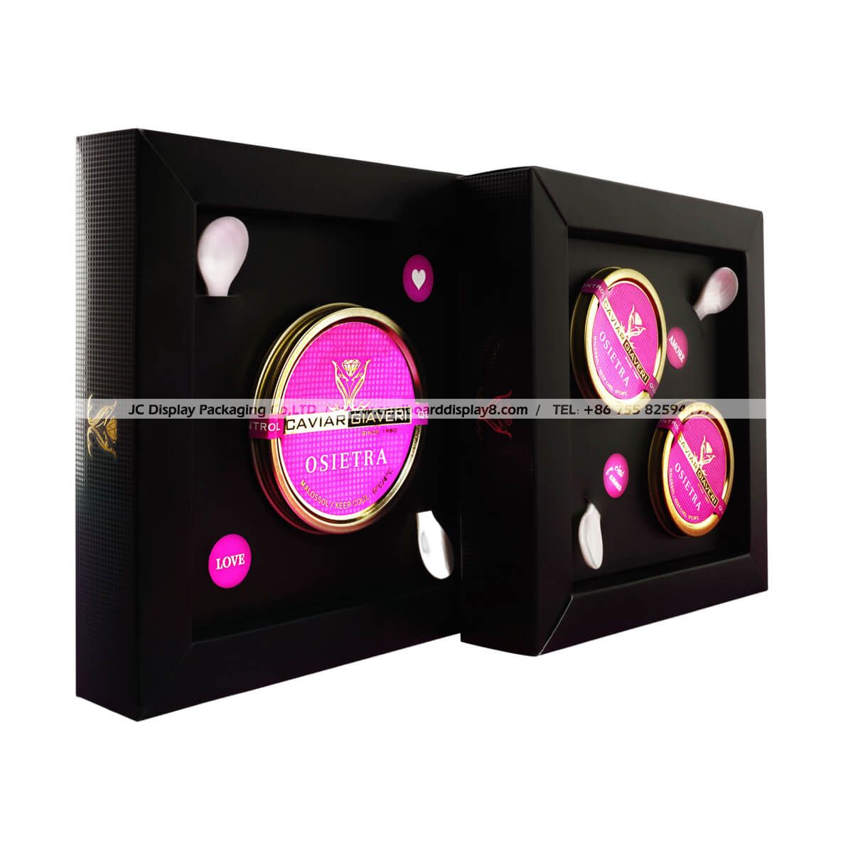 一家专业定制鱼子酱纸礼物盒的工厂