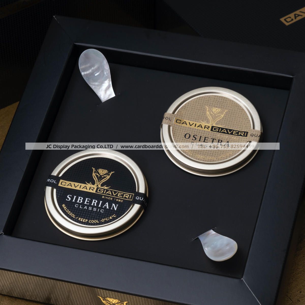 一家专业定制鱼子酱纸礼物盒的工厂