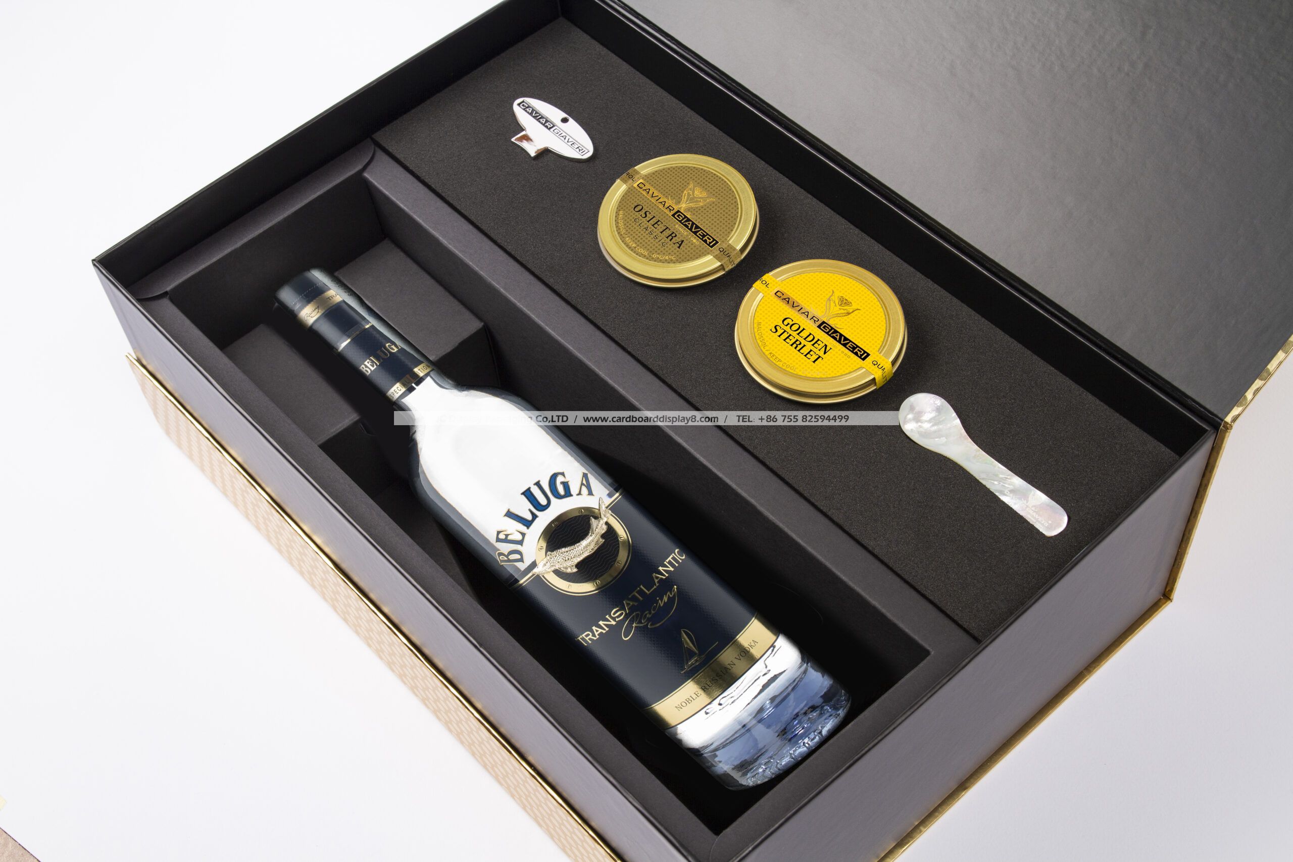 一家专业定制鱼子酱纸礼物盒的工厂