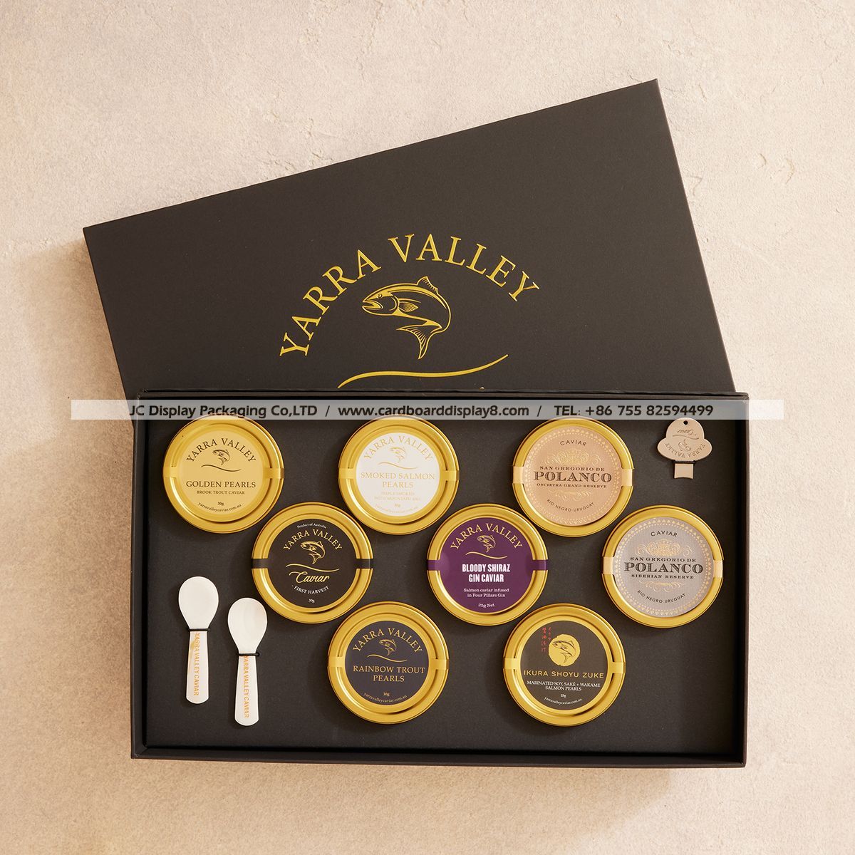 一家专业定制鱼子酱纸礼物盒的工厂