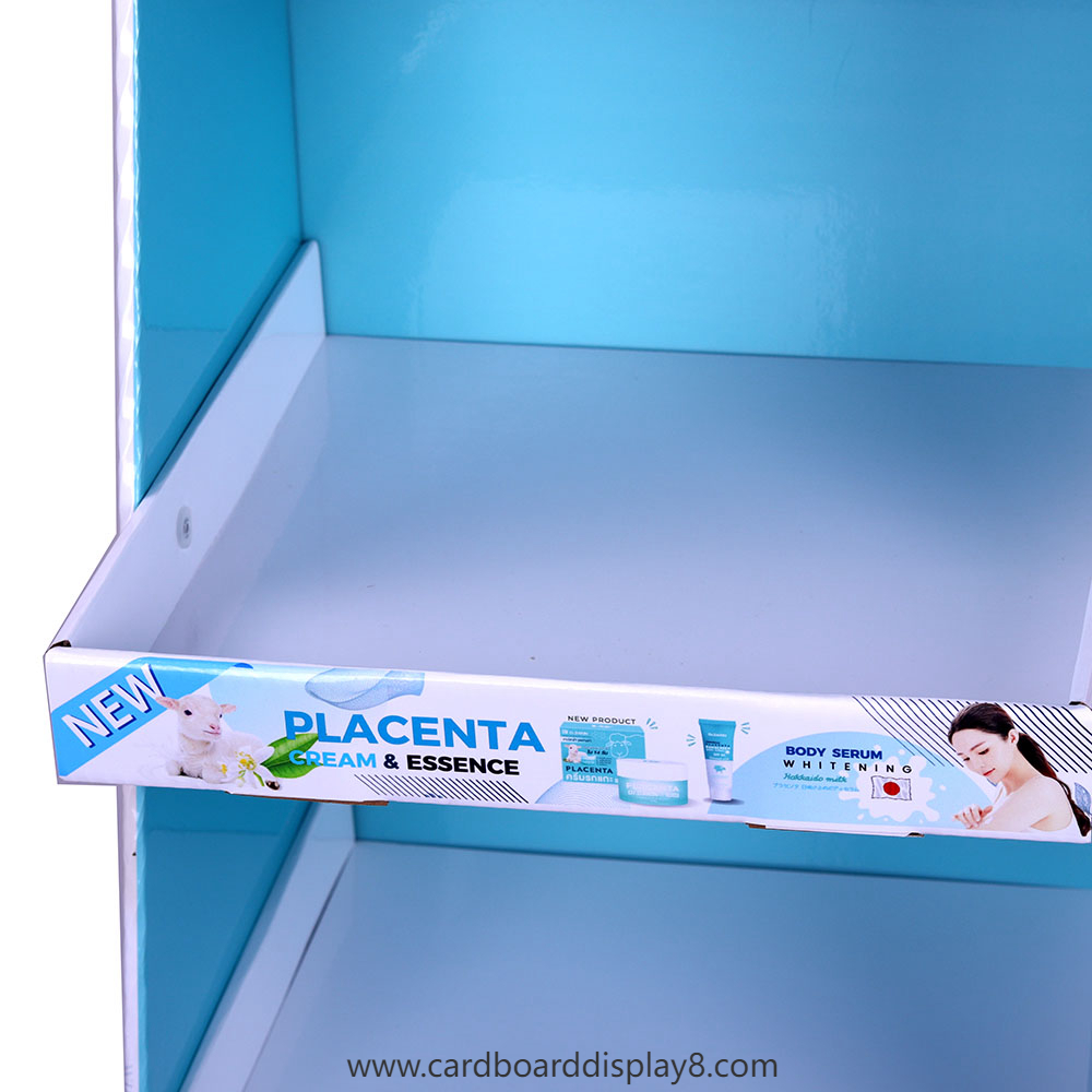 定制款DARIN品牌落地式瓦楞纸展示架