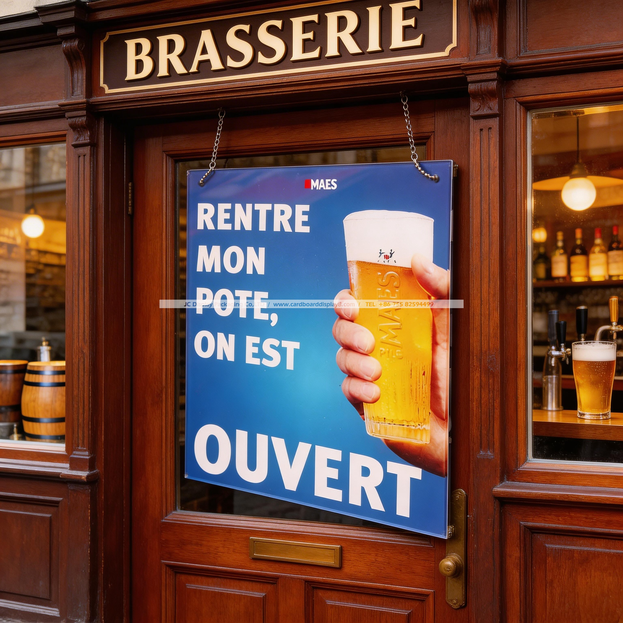 专业定制开门关门亚克力门牌工厂