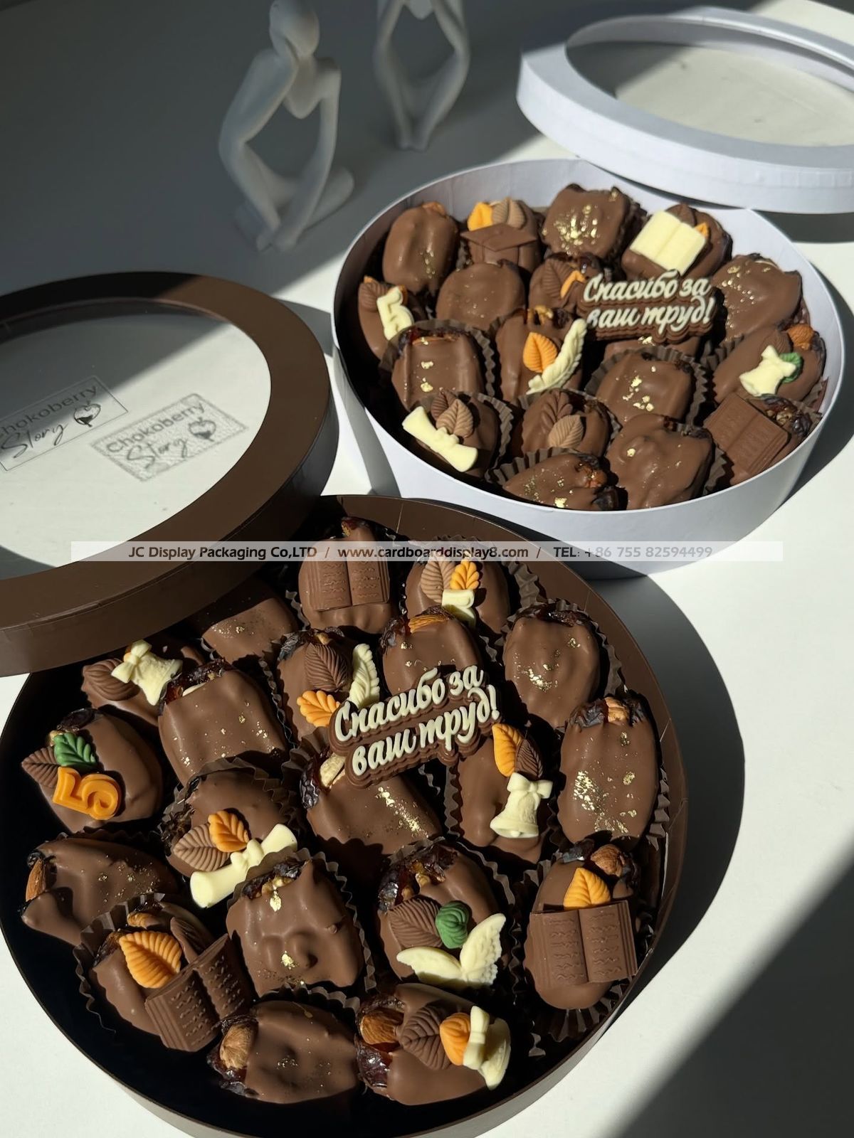 定制圆形高档巧克力盒