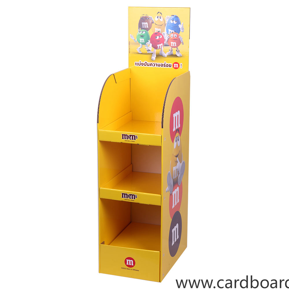 专业定制M豆纸板展示架(图1)