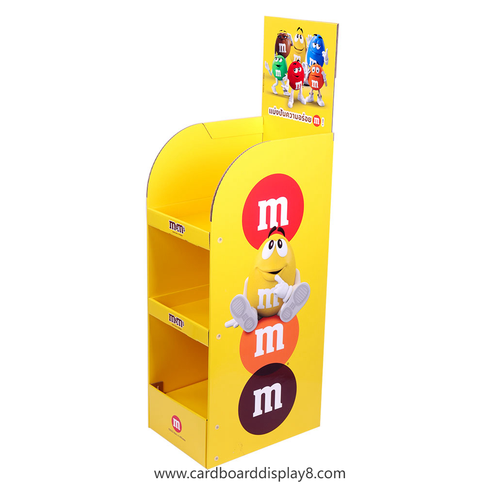 专业定制M豆纸板展示架(图4)