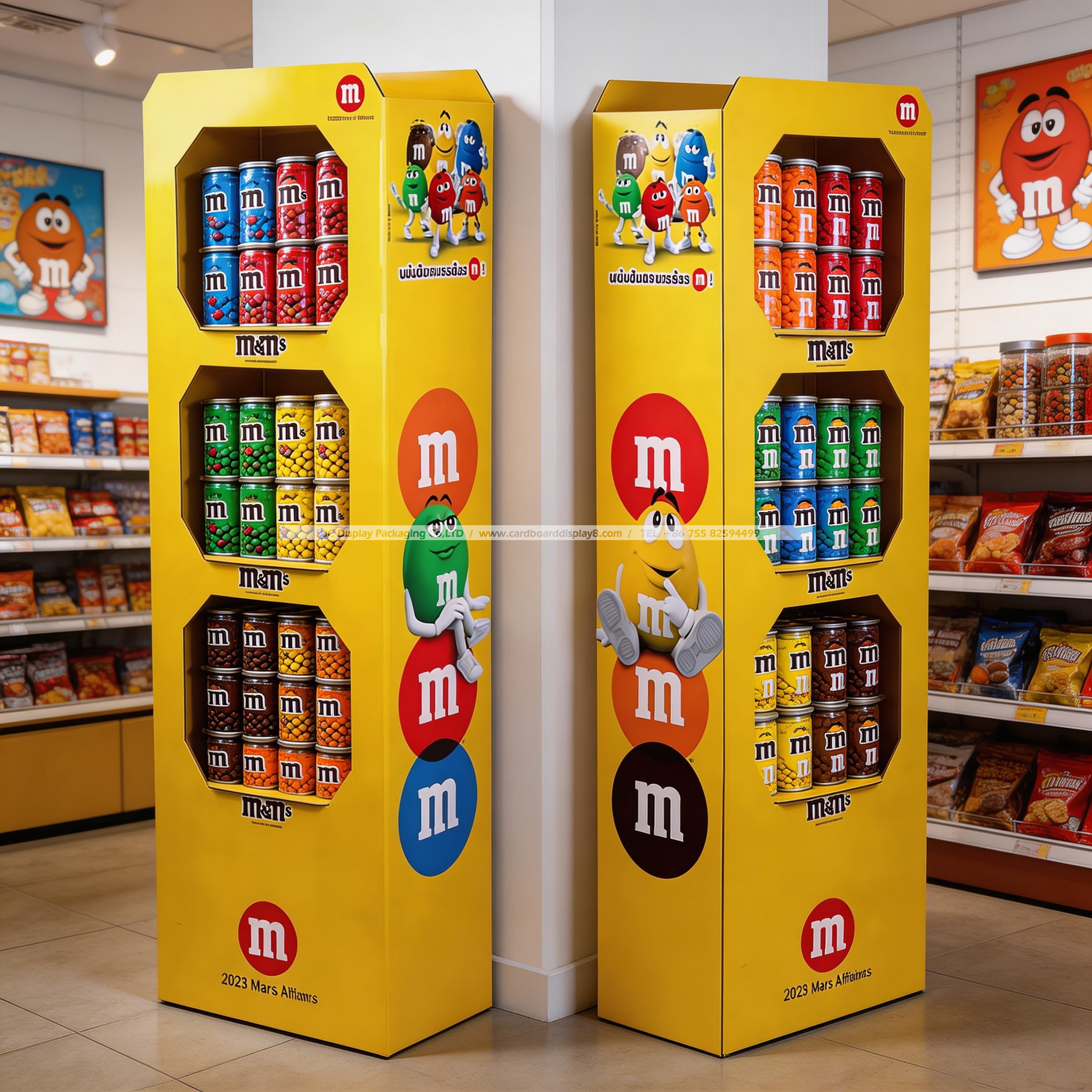 M豆立式纸展示架惊艳亮相,引领零售陈列新潮流(图1) M豆立式纸展示架惊艳亮相,引领零售陈列新潮流(图1)