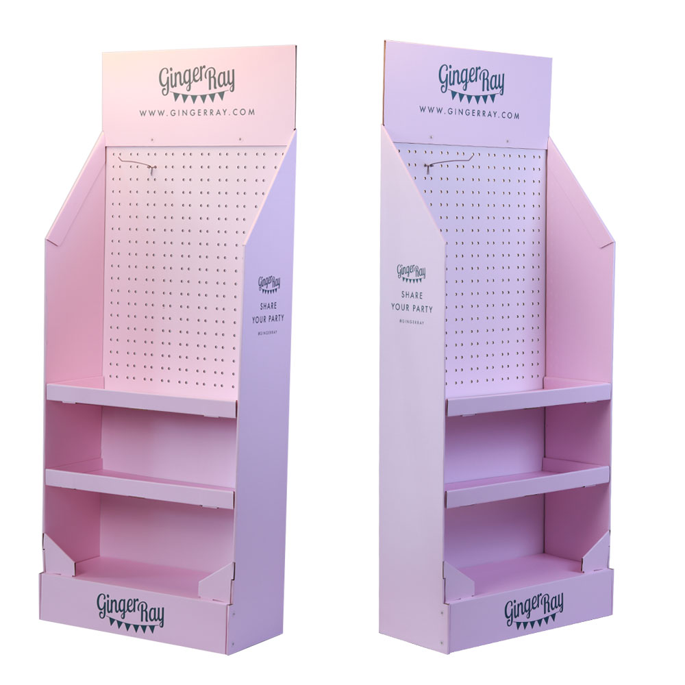 宠物用品宠物食品展示架纸板陈列展示架