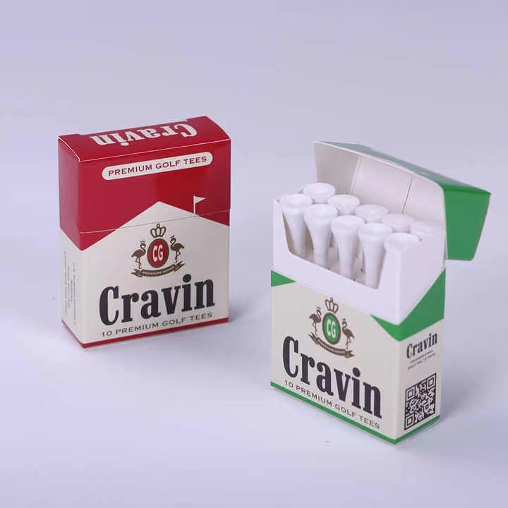 工厂批量定制可平装卡盒美妆用品包装盒高尔夫球座包装盒