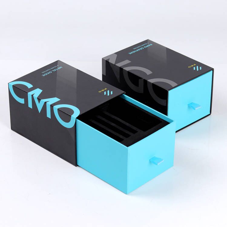 UV logo汽车用品包装纸质抽屉礼盒定制