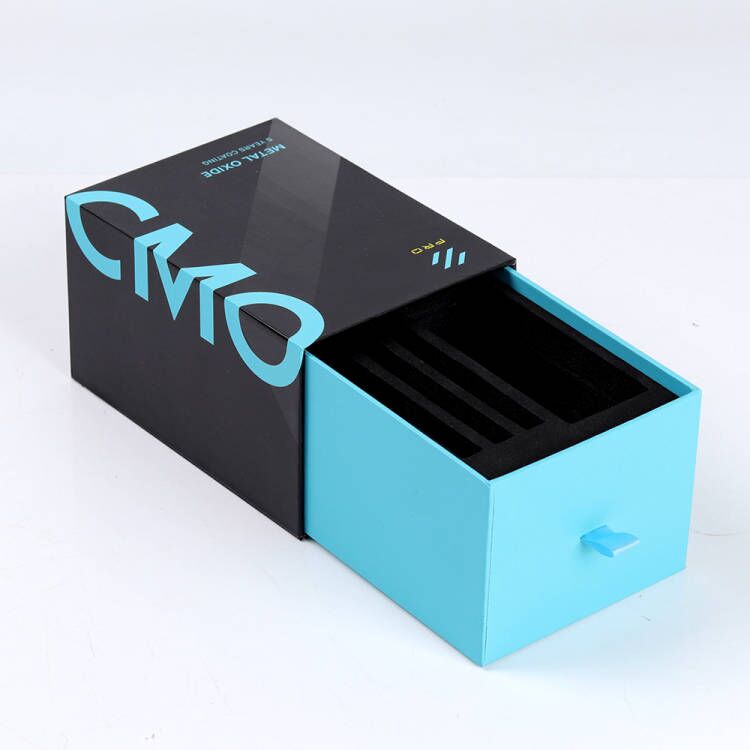 UV logo汽车用品包装纸质抽屉礼盒定制