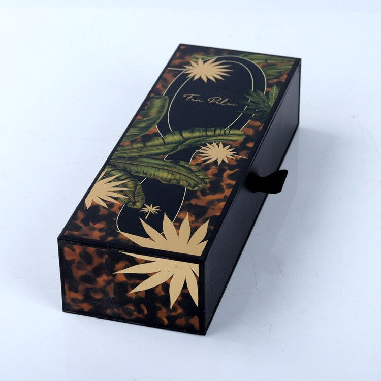 定制包装礼盒花式纸质化妆品护肤品推拉包装盒